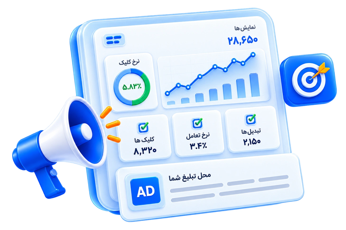 تبلیغات در کیش تاز